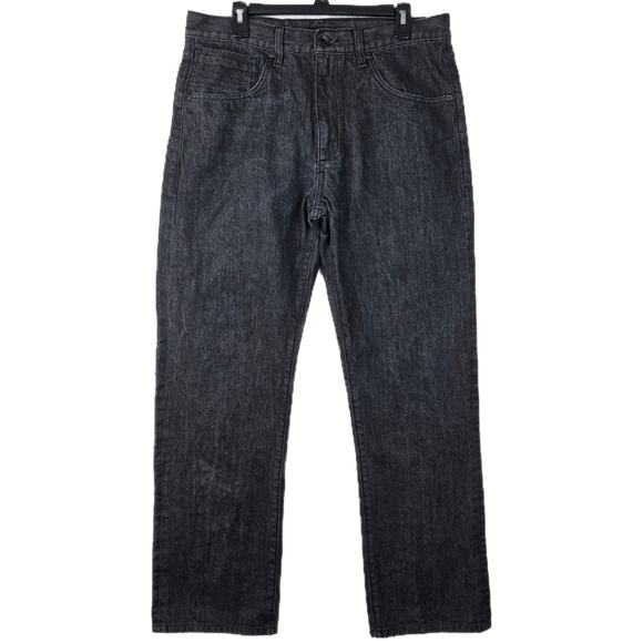 Vintage Sean John Mens Straight Black Jeans Hamilton Y2K 34x32 Hip Hop Denim - Picture 1 of 13